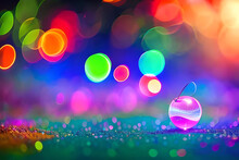 A Whimsical Bokeh Background, With Playful And Vibrant Out-of-focus Lights In Various Shapes And Sizes, Creating A Sense Of Joy And Childlike Wonder
