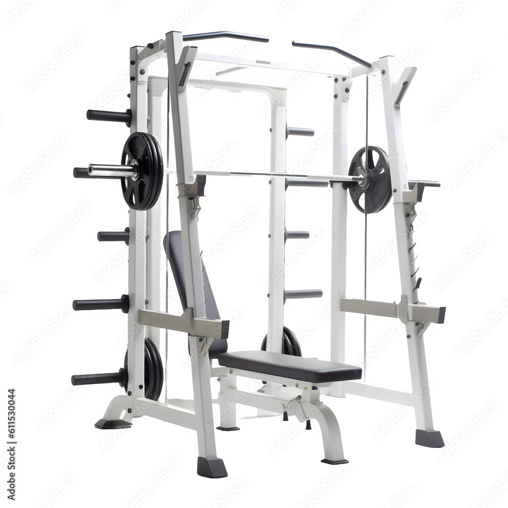 Smith Machine Padding Smith machine on a PNG white background Stock Illustration | Adobe Stock