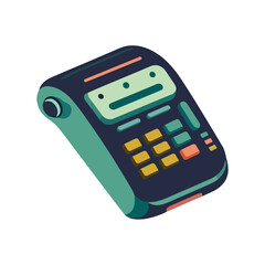 Sticker - banking Paying with credit card equipment