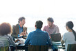 © Tabitha Rose/peopleimages.com - Talking, planning and business people in a morning meeting for work schedule, agenda or ideas. Serious, team and a group of lawyers in a discussion about a legal strategy negotiation together
