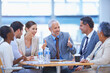 © Y.A./peopleimages.com - Ceo, leadership and planning with business people in meeting for coaching, mentor and strategy. Corporate, teamwork and project management with employees in office for boss, training and director