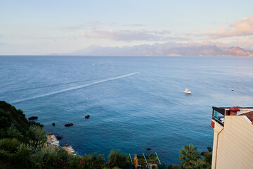 Wall Mural - Beautiful view on Antalya bay, Turkey.