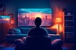 Online Movie Streaming Made Easy with Smart TV: Enjoy TV on Demand Video (VOD) and Stream Your Favorite Series with Just a Click of a Button, Generative AI.