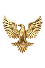Gold Eagle Symbol Trophy Country Symbol Animal Symbol