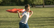 © Maria - Boy holding Turkey flag. Kid hand waving Turkish flag view from back, copy space for text