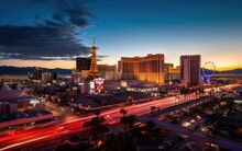 Las Vegas Strip Sunset, Generative AI