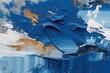 © Game Background - watercolor wallpaper with luxurious golden accents.generative ai