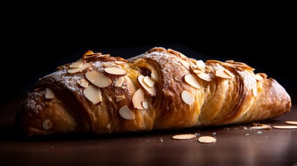 Irresistible Indulgence: Almond Croissant Bliss