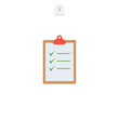 © keenan - Checklist icon. A simple and organized vector illustration of a checklist, symbolizing tasks, to-do lists, and completion.