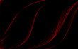 © Kamjana - abstract red and black are light pattern with the gradient is the with floor wall metal texture soft tech diagonal background black dark sleek clean modern.