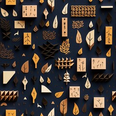 Aufkleber - seamless abstract textiles material texture illustration digital art tileable repeating
pattern wallpaper colorful background artwork generative ai