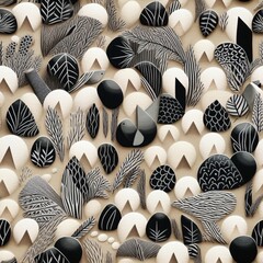 Aufkleber - seamless abstract textiles material texture illustration digital art tileable repeating
pattern wallpaper colorful background artwork generative ai