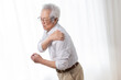 © Blue Jean Images - Senior man suffering from pain on shoulder