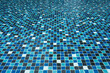 © SU CrossCutting Film - Water surface with waves on water surface wave effect You can see the blue square tiles at the bottom of the pool.