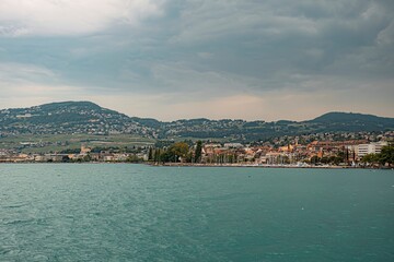 Wall Mural - view of the city of lausanne