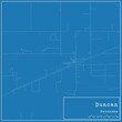 © Rezona - Blueprint US city map of Duncan, Nebraska.