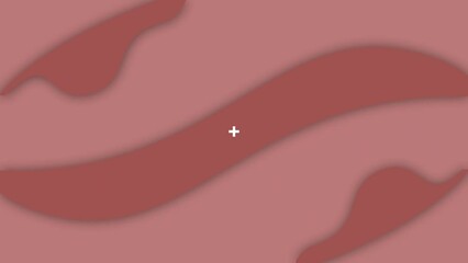 Wall Mural - pink animated background. moving geometric shapes repeating on pink gradient background. pure feelin