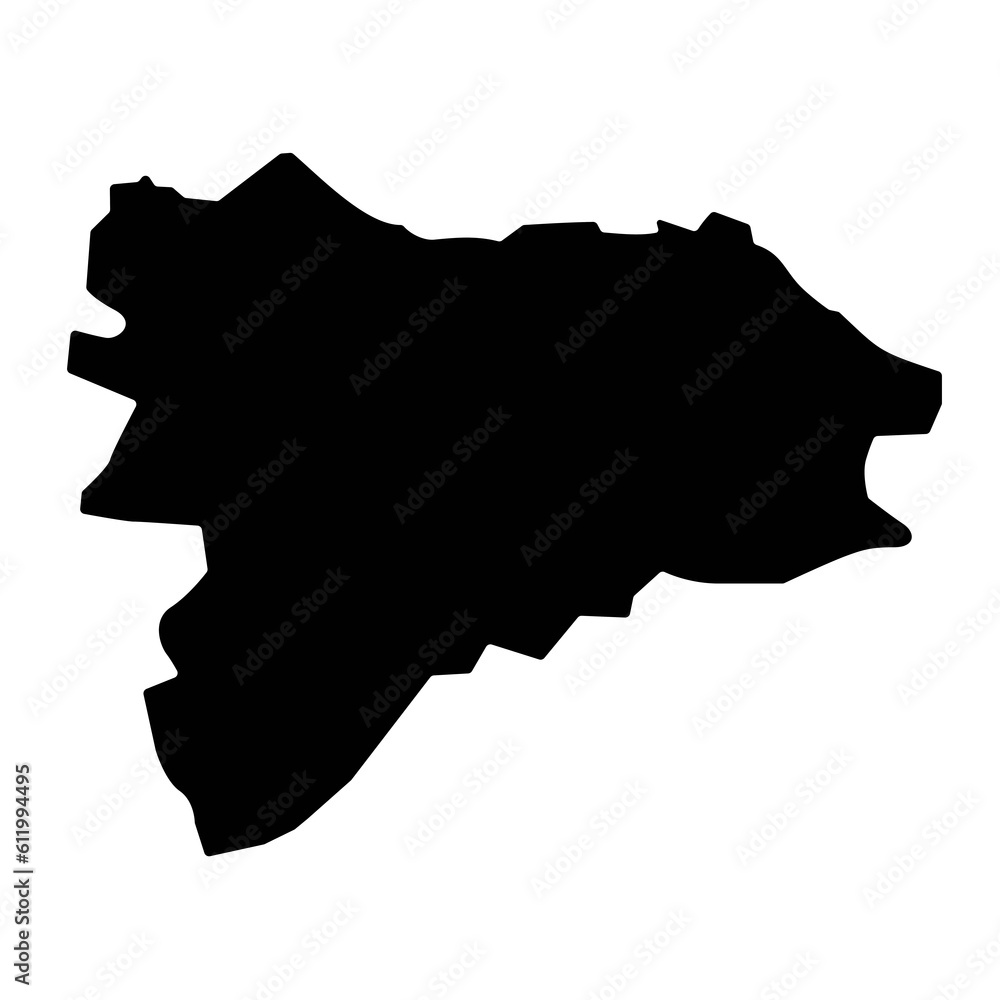 City of Edinburgh Council map, council area of Scotland. Vector ...