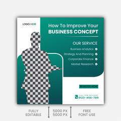 business social media post template creative business marketing social media post template web socia