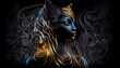 © neirfy - Bastet, half woman half cat goddess, ai based