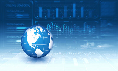 Poster - Global communication and technology Image