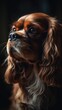 cavalier king charles spaniel dog portrait