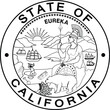 black white line art vector outline seal of state and county in America, California, Caroline county MA, Playmounth county, Mattapoisett, mass