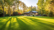 © wetzkaz - detached house in the country, living in the countryside, dreamlike living in your own home, away from the country, country life