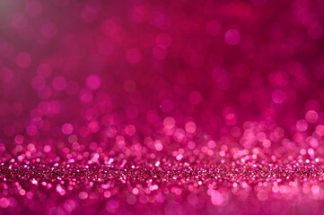 Wall Mural - red bokeh holiday textured glitter background