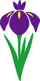 Fototapeta Tulipany - a flower-shaped illustration
