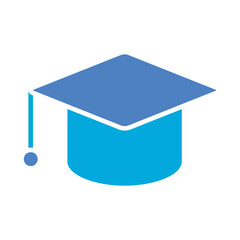 Wall Mural - Graduation Hat Icon