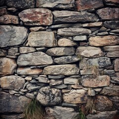 Poster - stone wall background texture