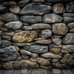 Poster - stone wall background texture