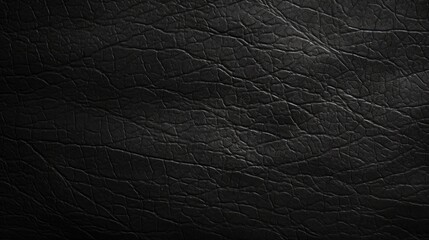 Poster - black leather background