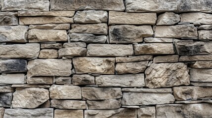 Poster - stone wall background texture wallpaper