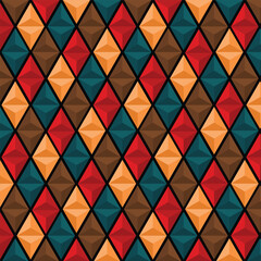 Wall Mural - Abstract triangle poly background