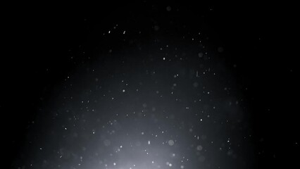 Particles, Overlay, Dust, black background, white ray of light