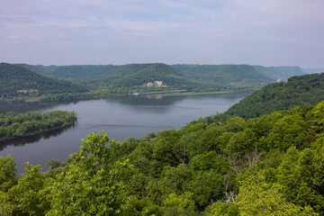 Poster - Mississippi River Scenic View