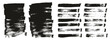 © Bakai - Flat Paint Brush Thin Short Background & Straight Lines Mix High Detail Abstract Vector Background Mix Set
