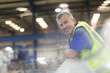 © KOTO - Portrait smiling supervisor in steel factory