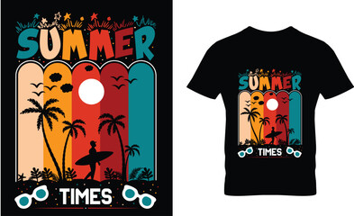 Sticker - summer t shirt design 2023 template