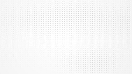 Wall Mural - dot white gray pattern gradient light texture background. abstract technology big data digital backg