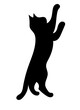 © Yana - silhouette of a cat