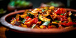 Traditional French Ratatouille Ingredients Banner AI generated
