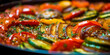 Ratatouille traditional Provencal vegetable dish French food vegetarian food healthy eating
