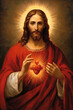 © Dar1930 - Sacred Heart of the Lord. AI generativ.