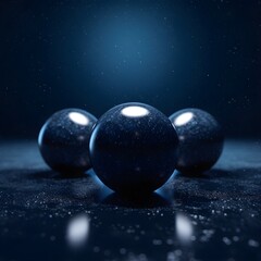 Wall Mural - blue balloons on a blue background