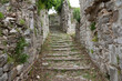 Ruiny,Stary Bar,Czarnogóra,schody