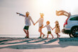 © Garun Studios - insurance, life assurance, investment, assurance, finance, residential, property, protect, plan, freedom. family has long holiday after life assurance of investment benefit. retire asset residential.