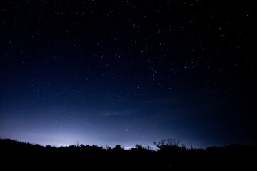 Wall Mural - mesmerizing view of the starry night sky